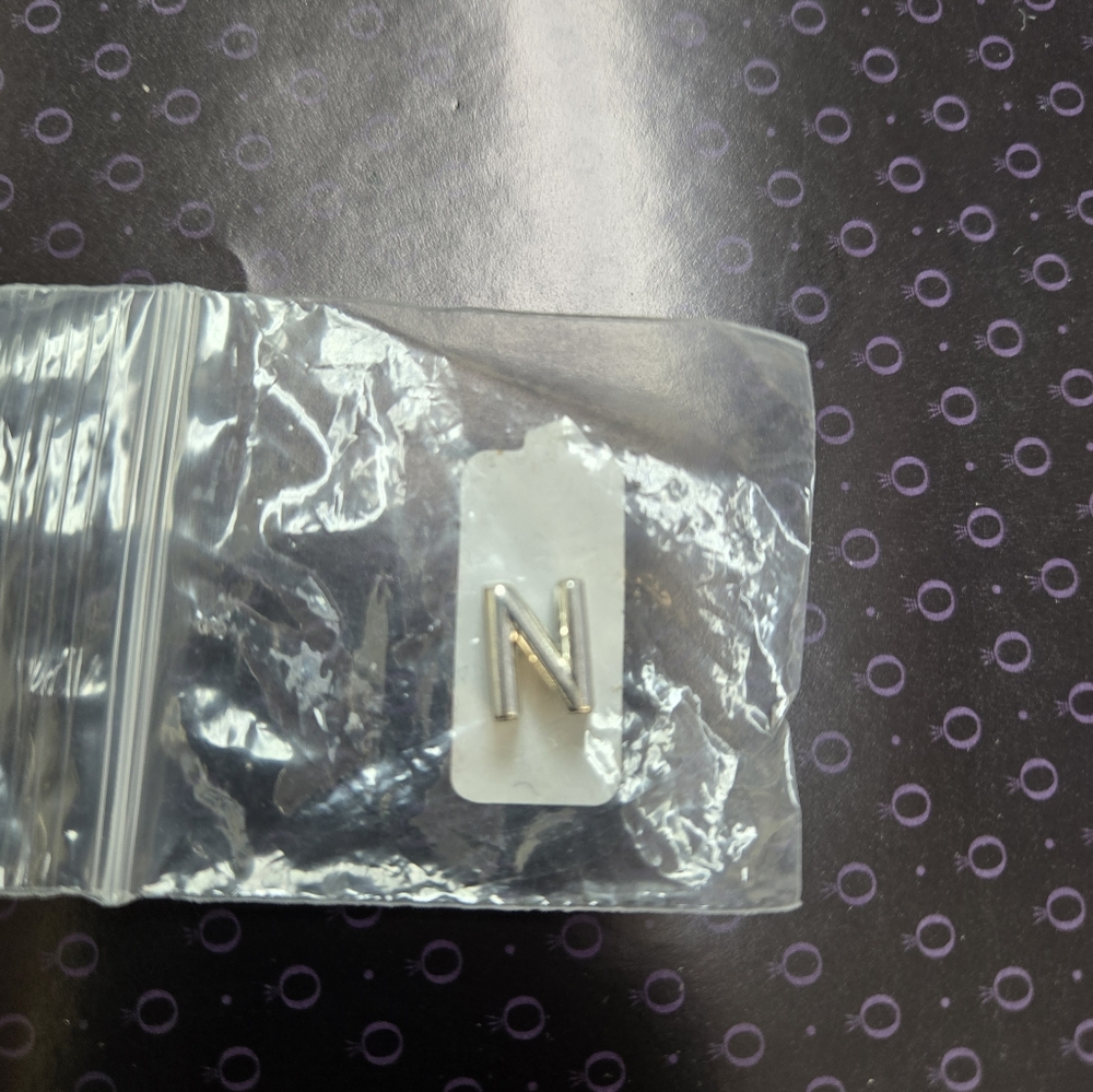 Silver Z Initial Pendant